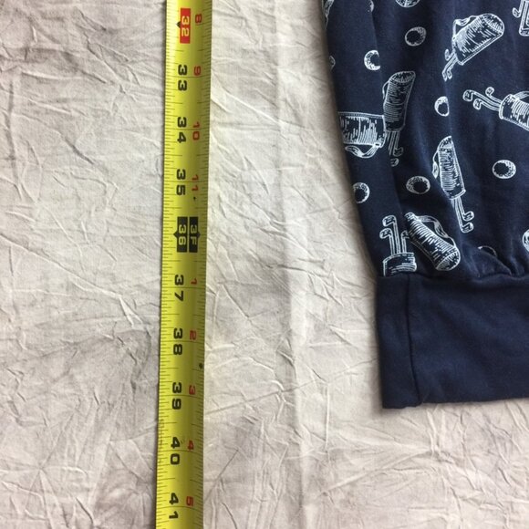 Mens Large Golf Pajamas Lounge Pants Night Zone Pajama Pants Like New - Picture 9 of 13